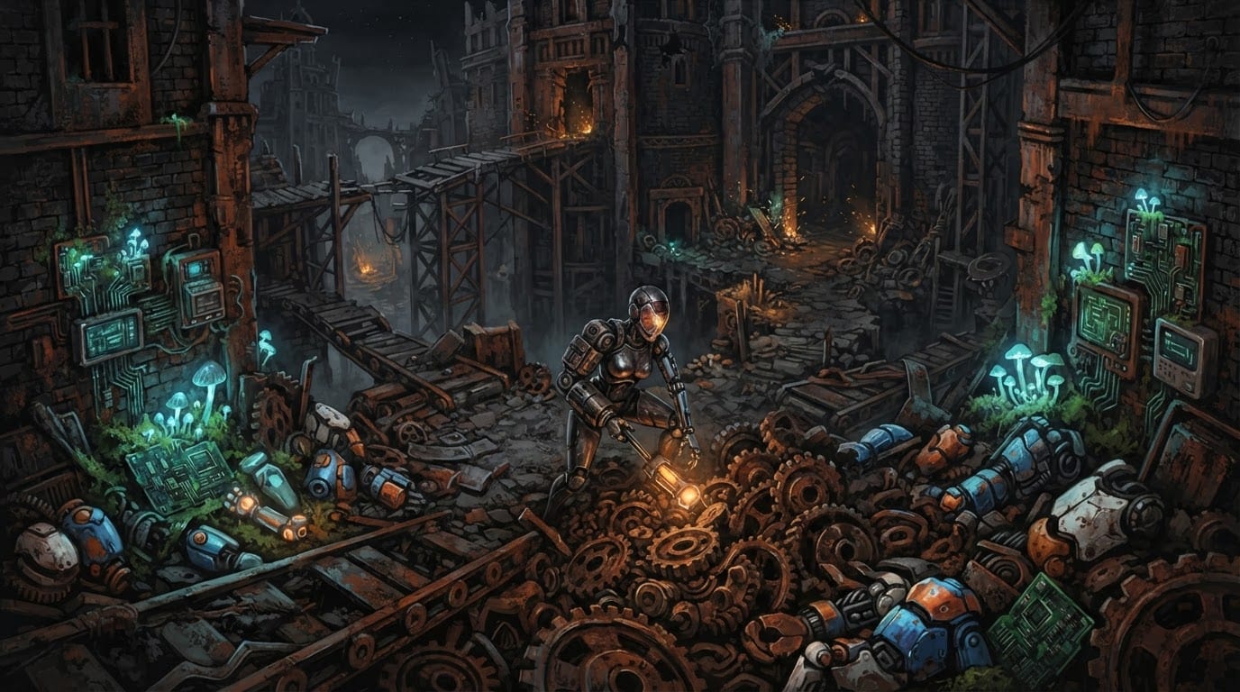 Scavenge the Collapsed Forge