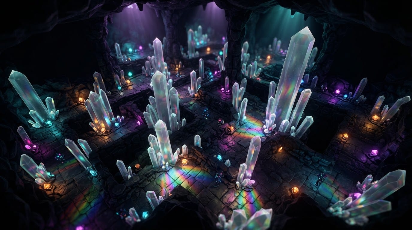 The Crystal Cavern Grid