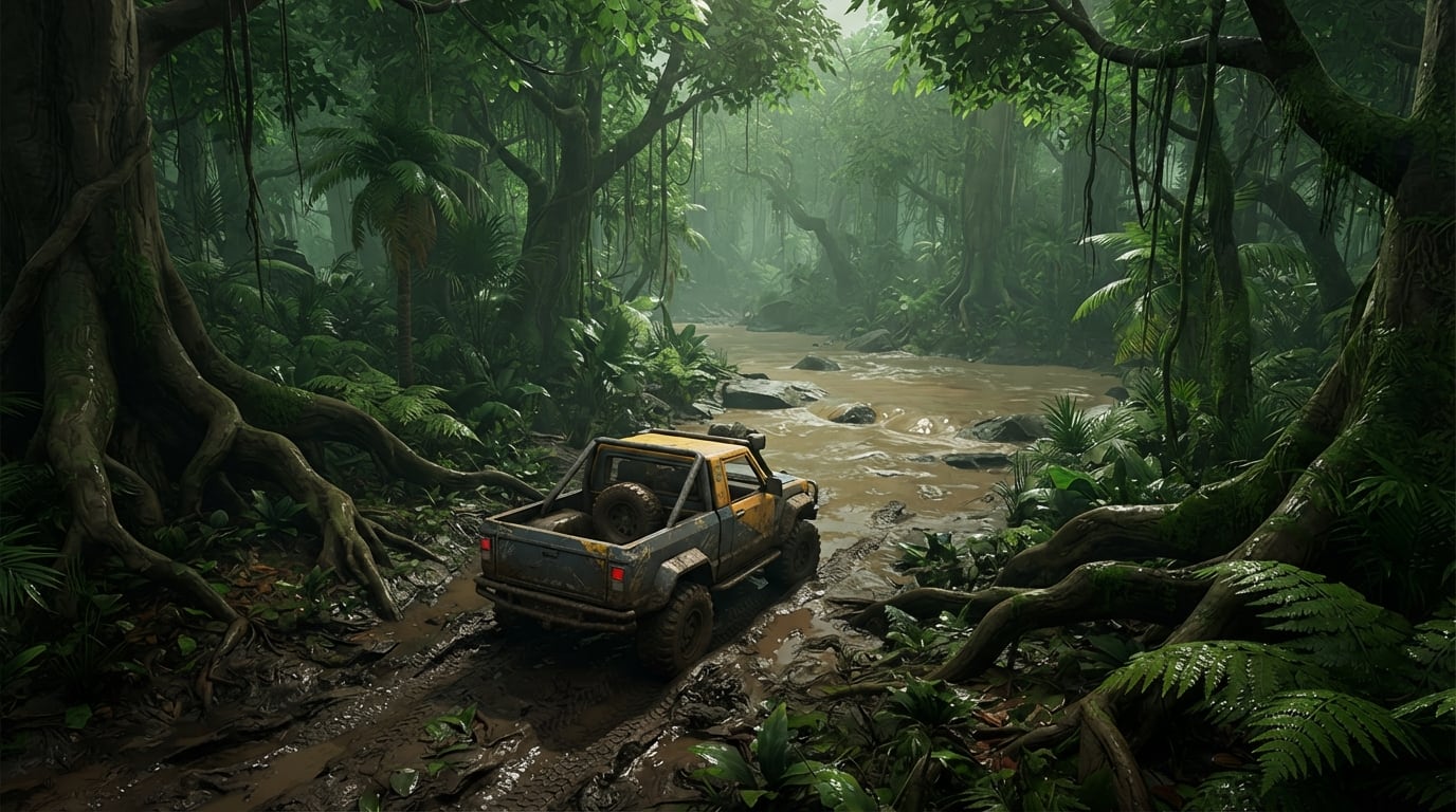 Foresta pluviale e paludi