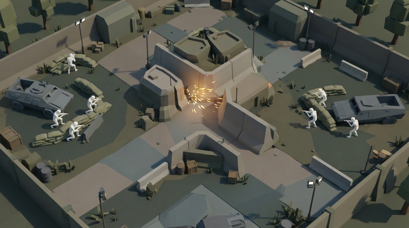 Lock down a choke point