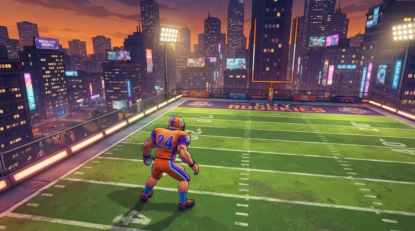 Rooftop arena in the city