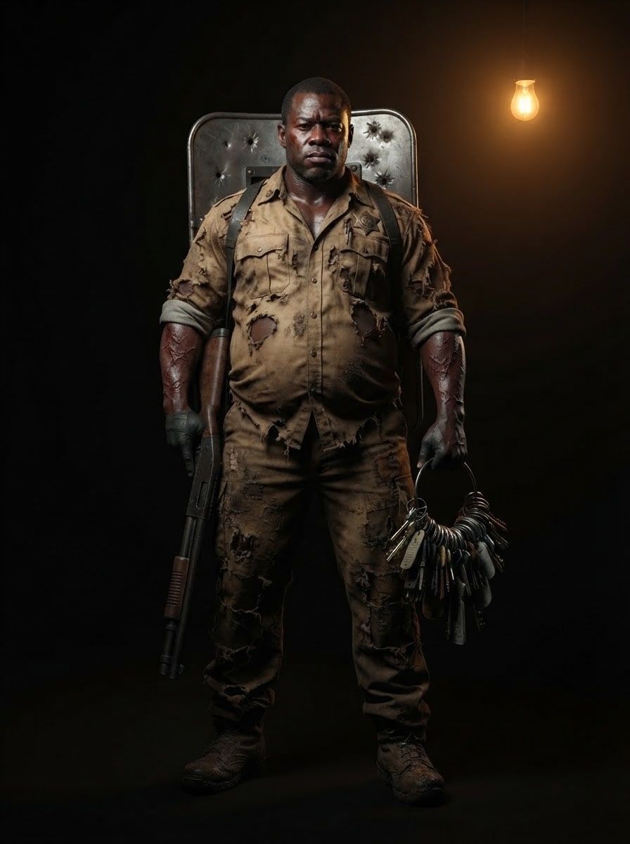 Warden Osei, corrections officer