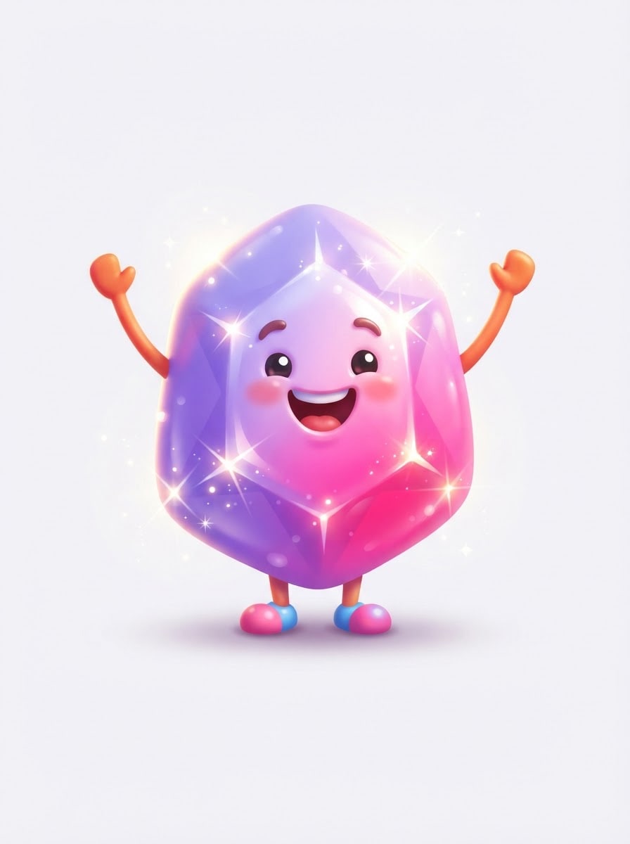 Zippy candy gem