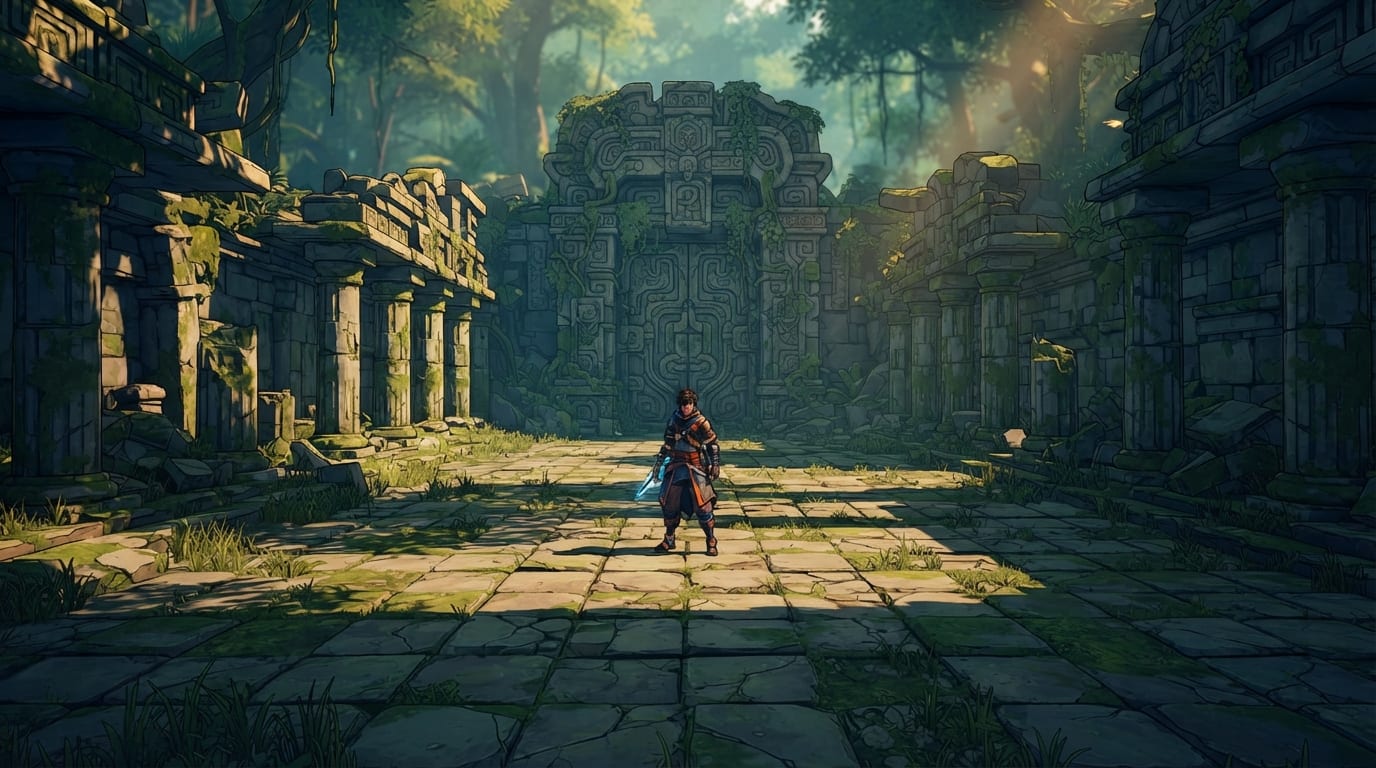 Ancient floating temple