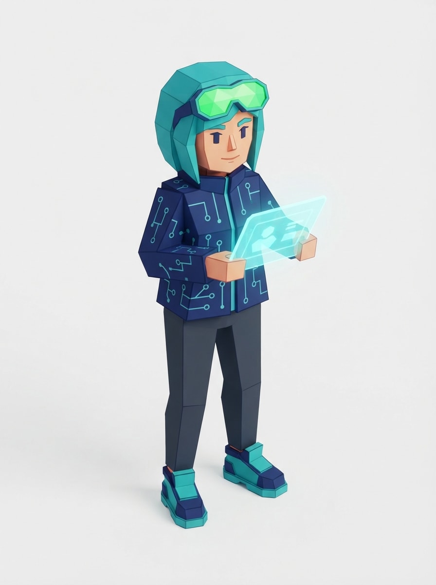 The tech hacker girl