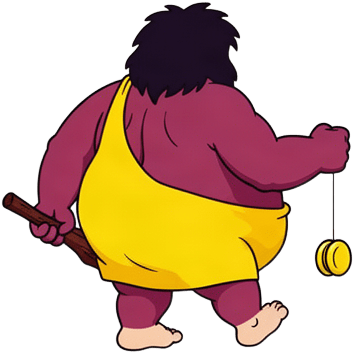 Waddling Caveman Pose