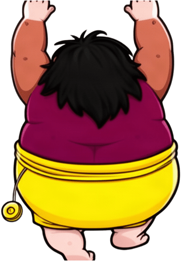 Dark Magenta Caveman
