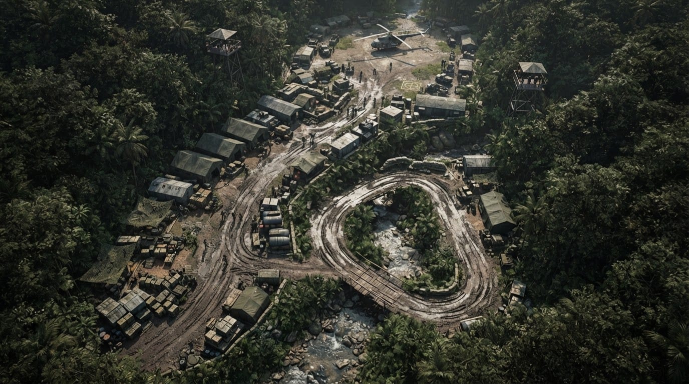 Jungle forward operating base