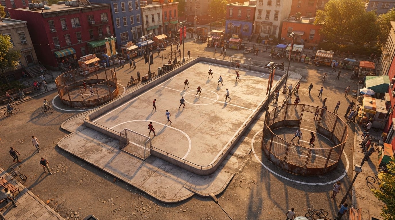 El hub central del distrito