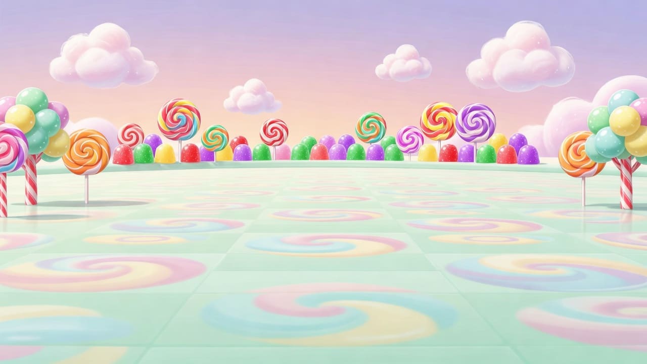 Candy City Background