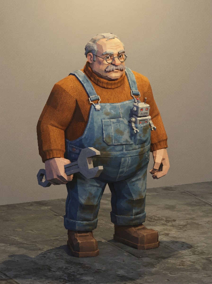 A retired tinkerer with big dreams