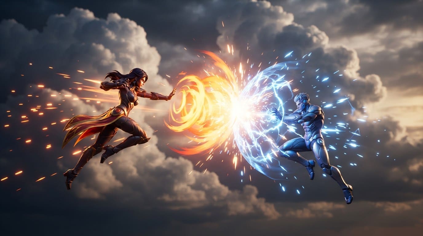 Clash abilities mid-air