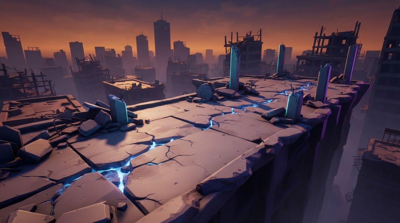 Ruined City Rooftop