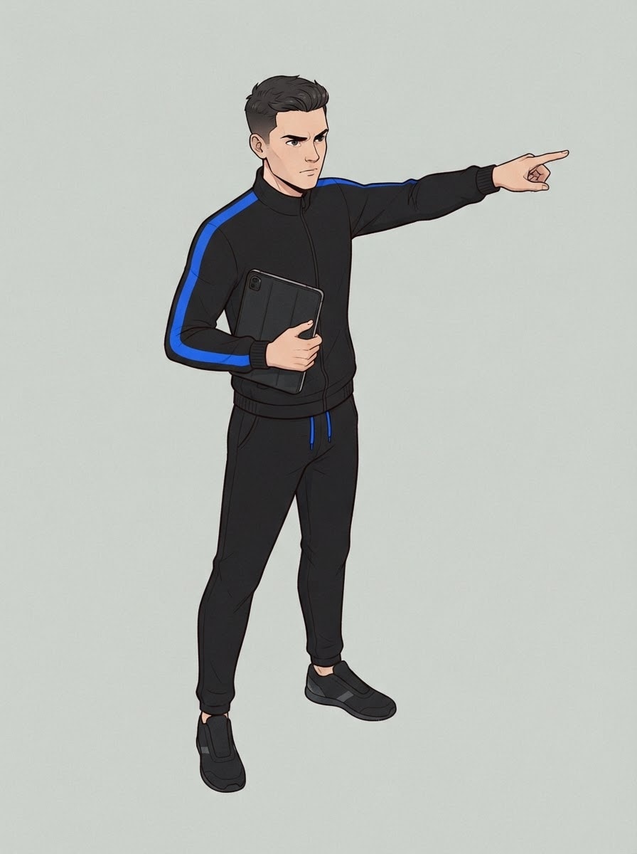 El joven entrenador ambicioso