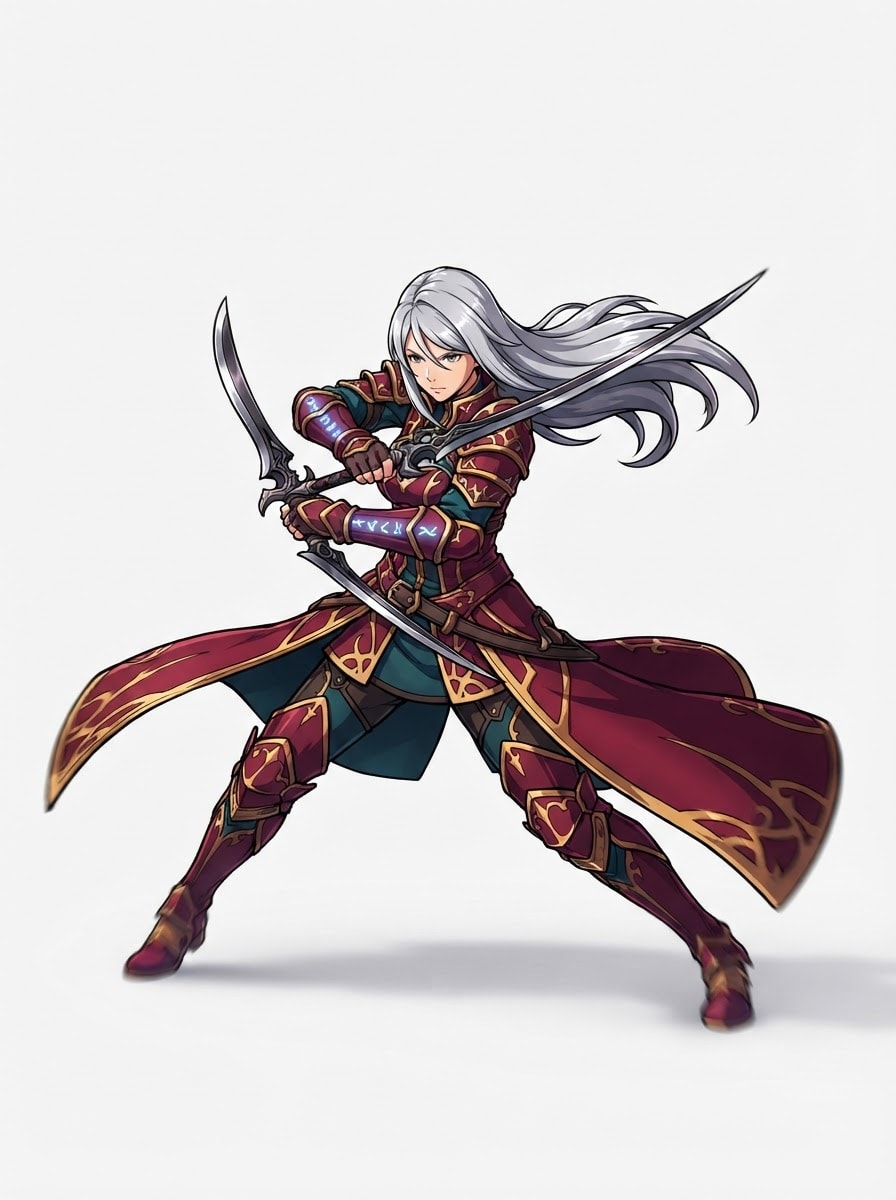 Blade dancer warrior