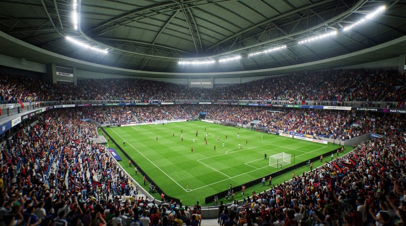 Copa internacional en estadio domo