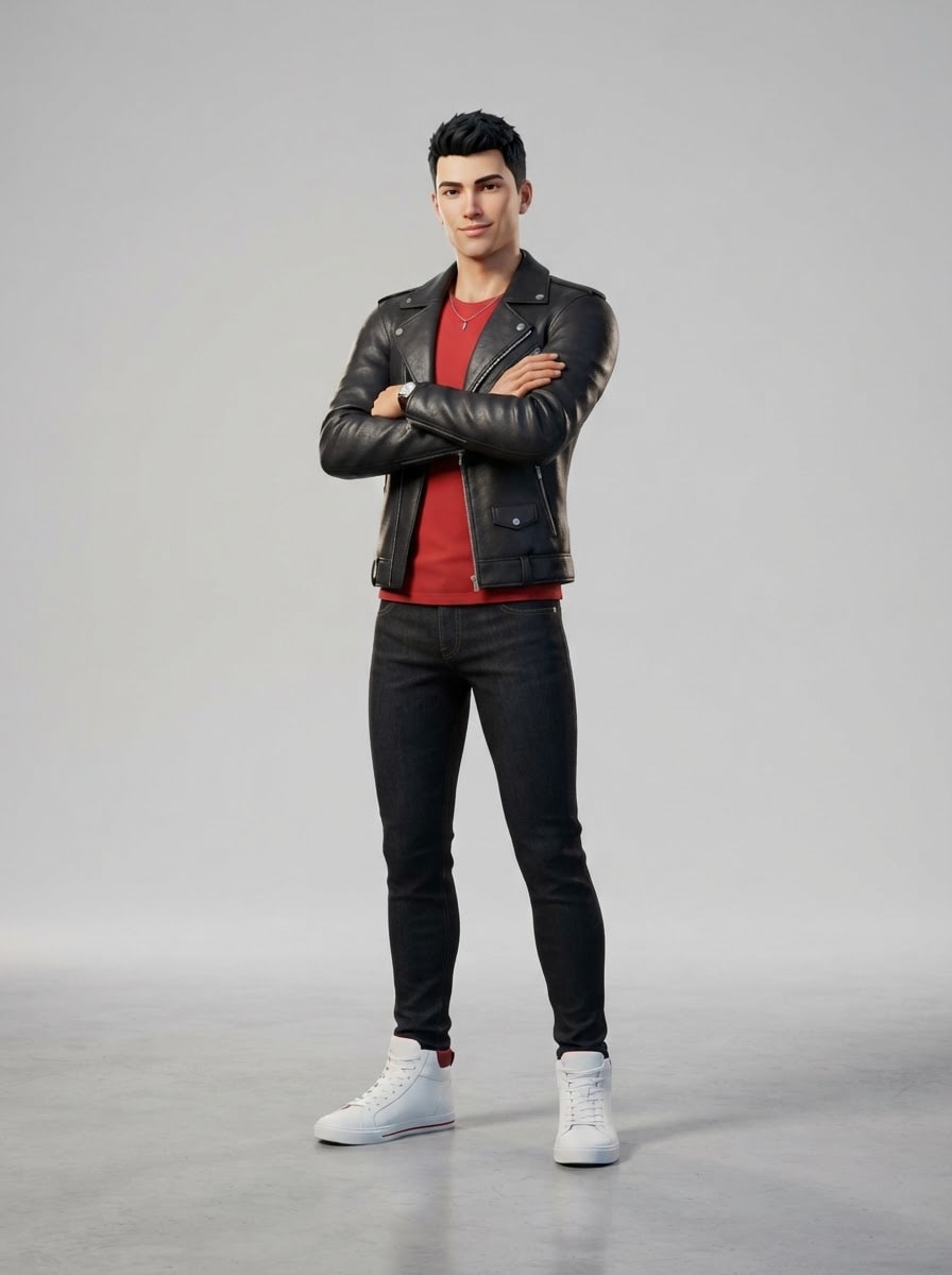 Joven ambicioso urbano
