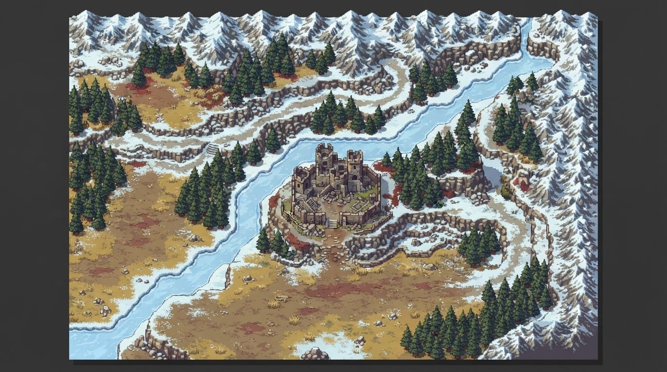 The northern frozen highlands