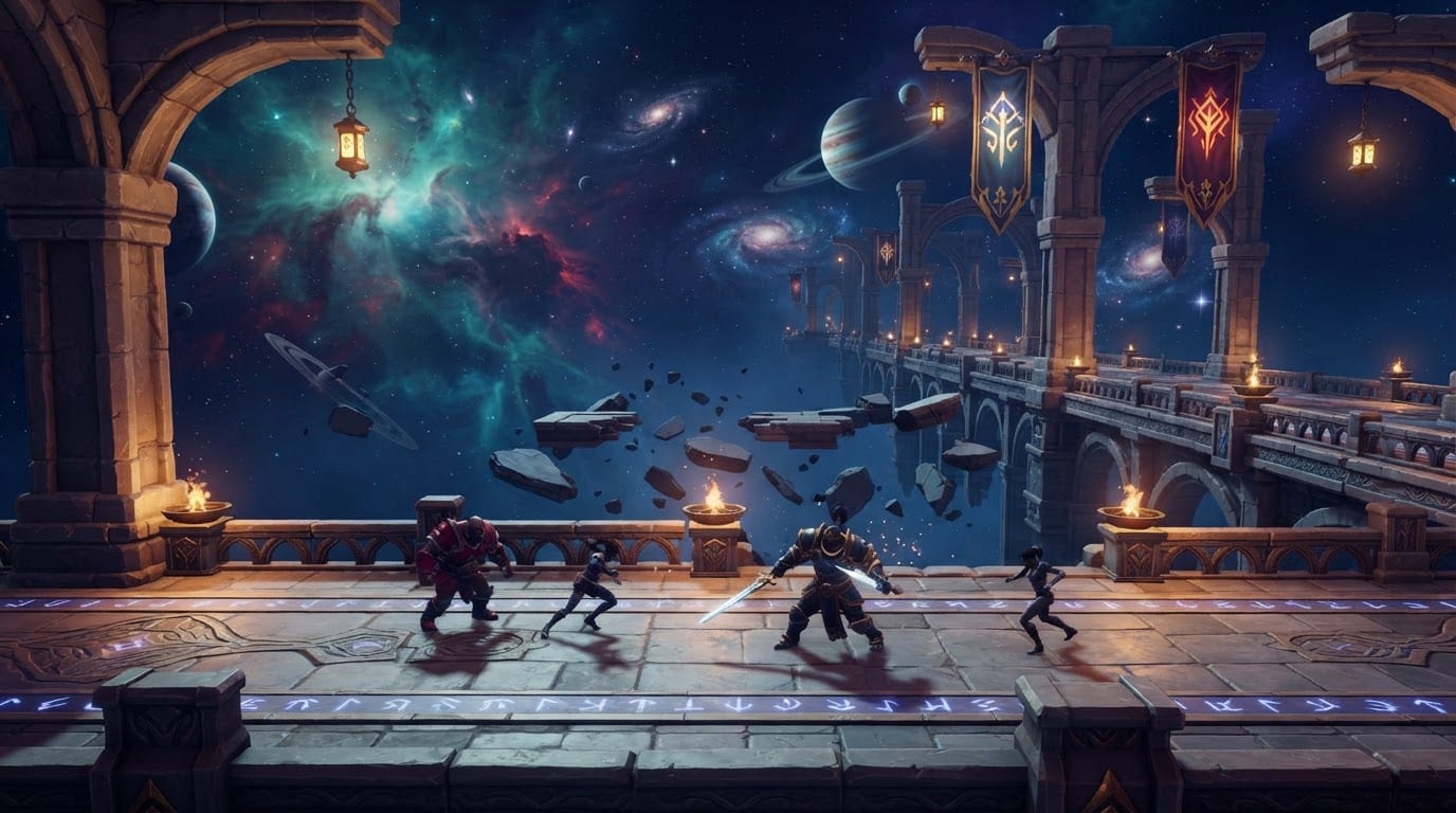 Cosmic alliance space bridge