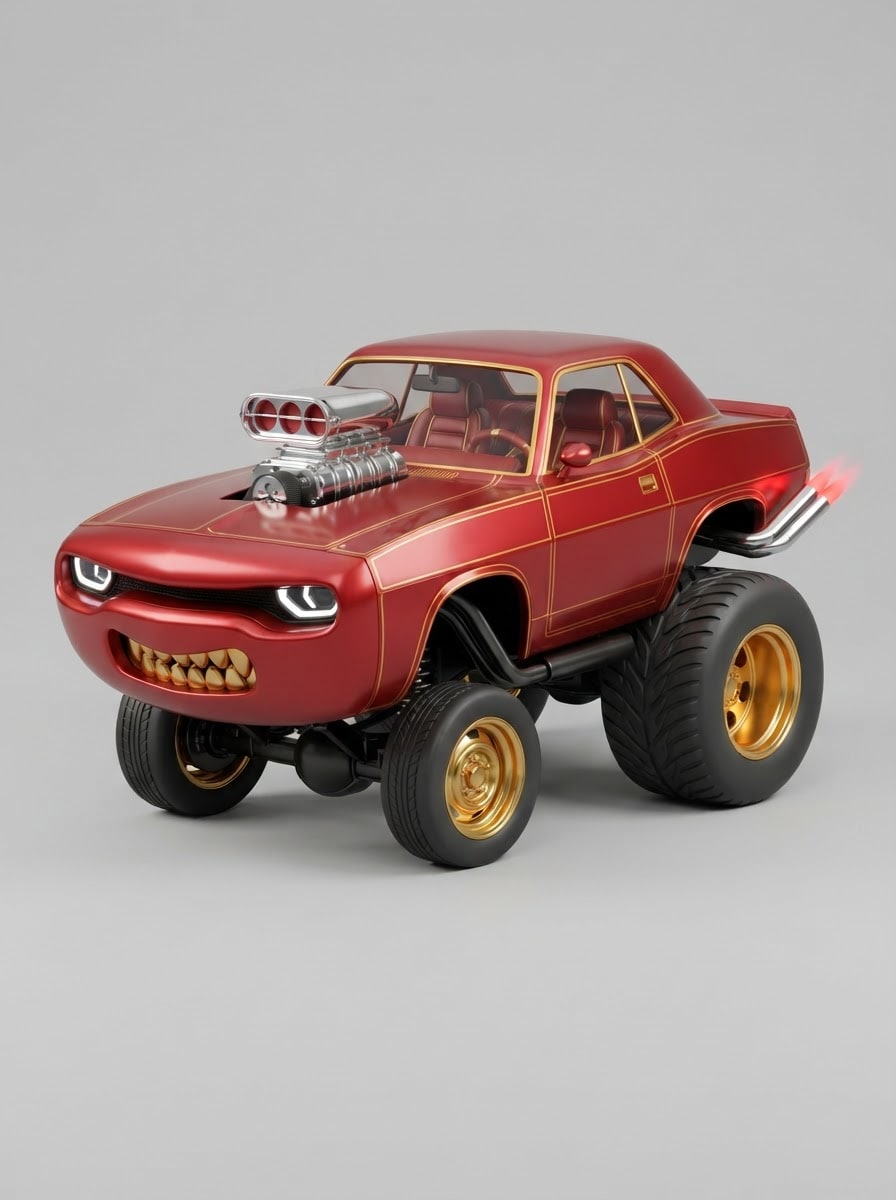 El hot rod potencia roja