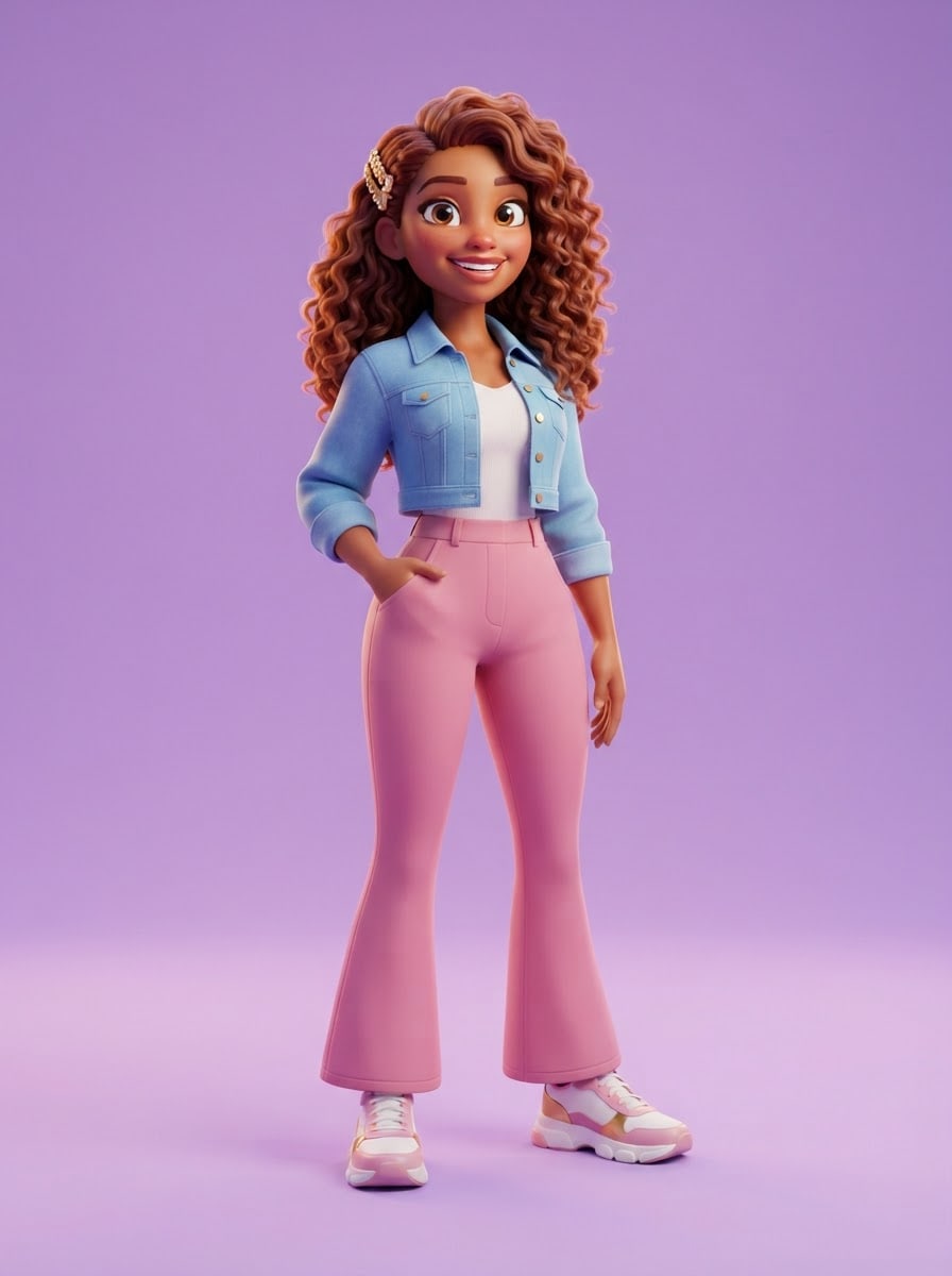 Stylish young woman