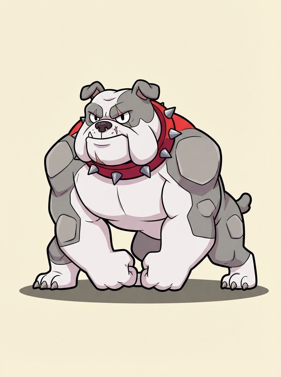 Bruno the tank dog