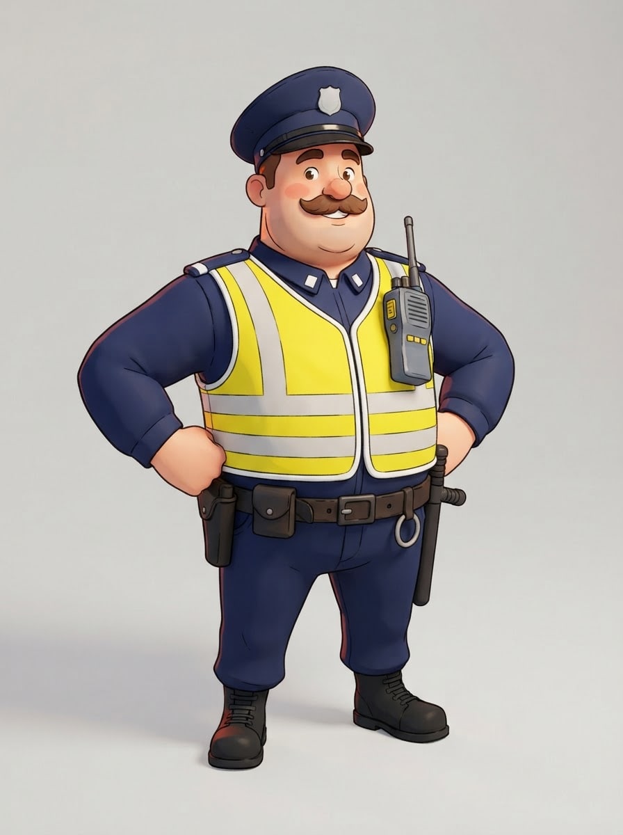 Streifenpolizist Karl