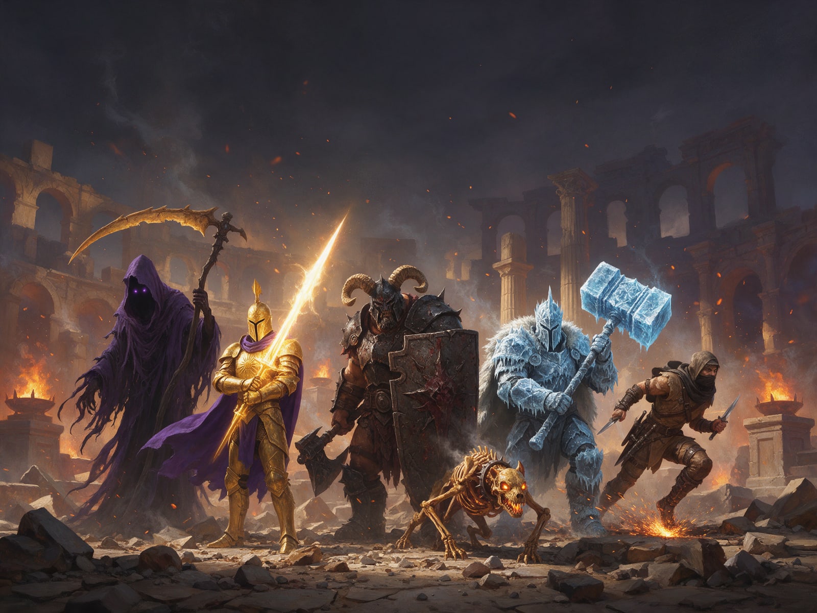 Your Army - Hero Line-Up Panel (Kingsbreak)