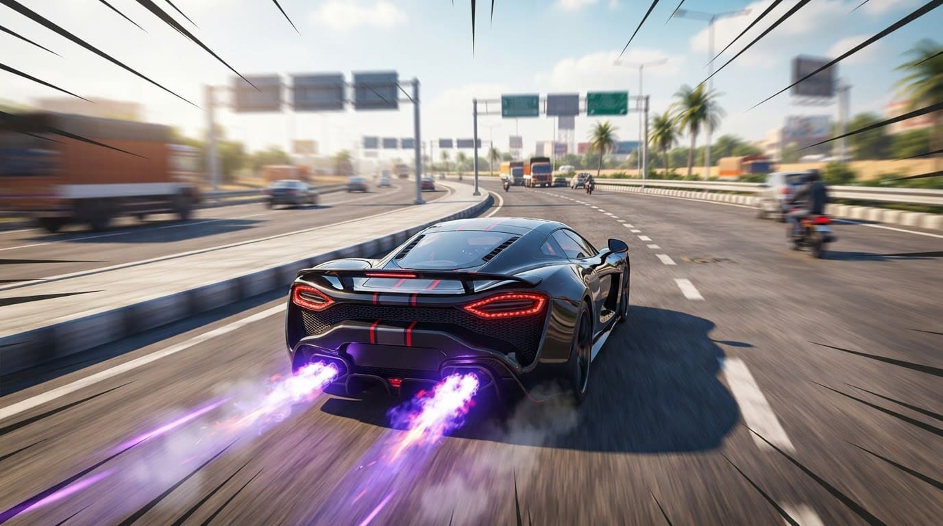 Survive a high-speed nitro burst
