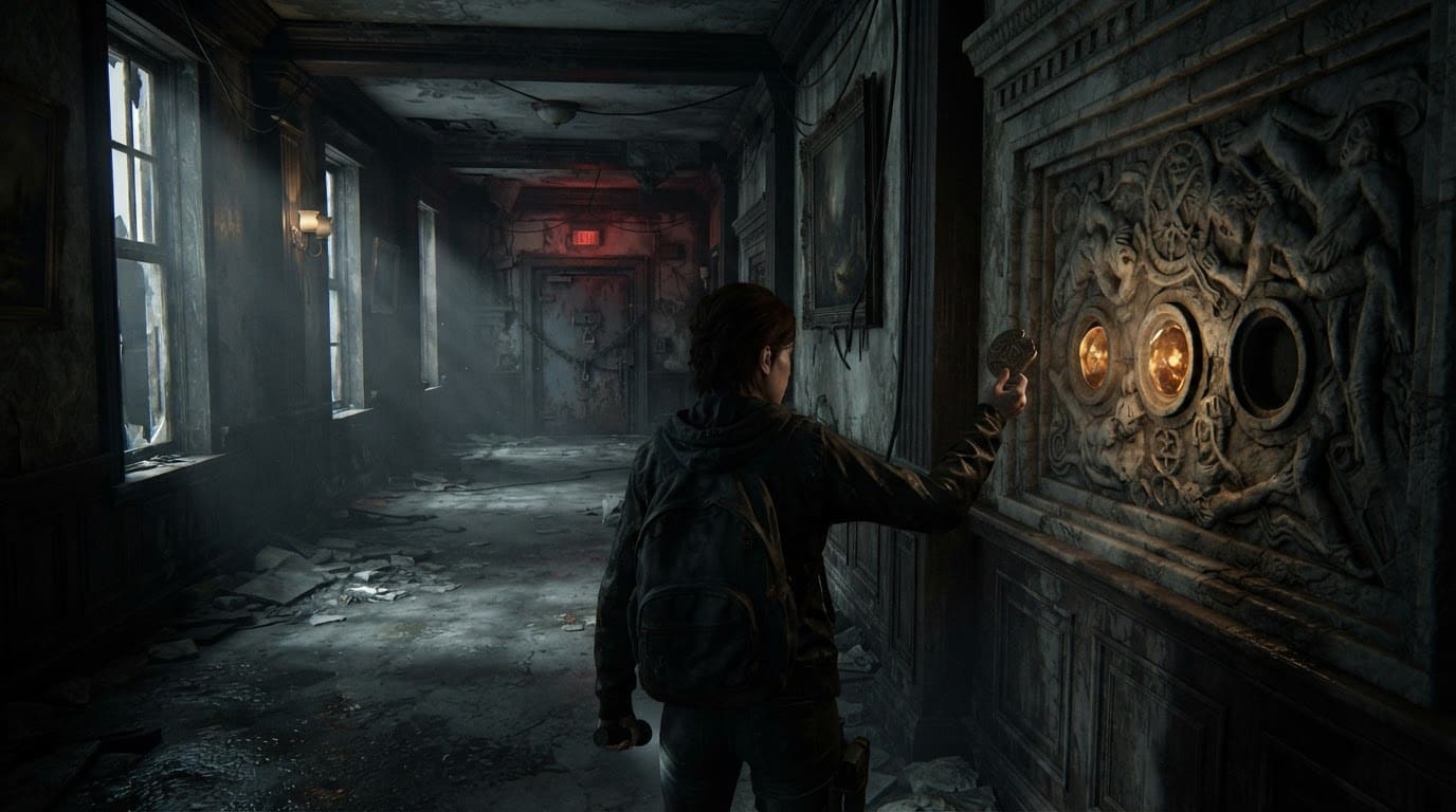 Solve the medallion lock