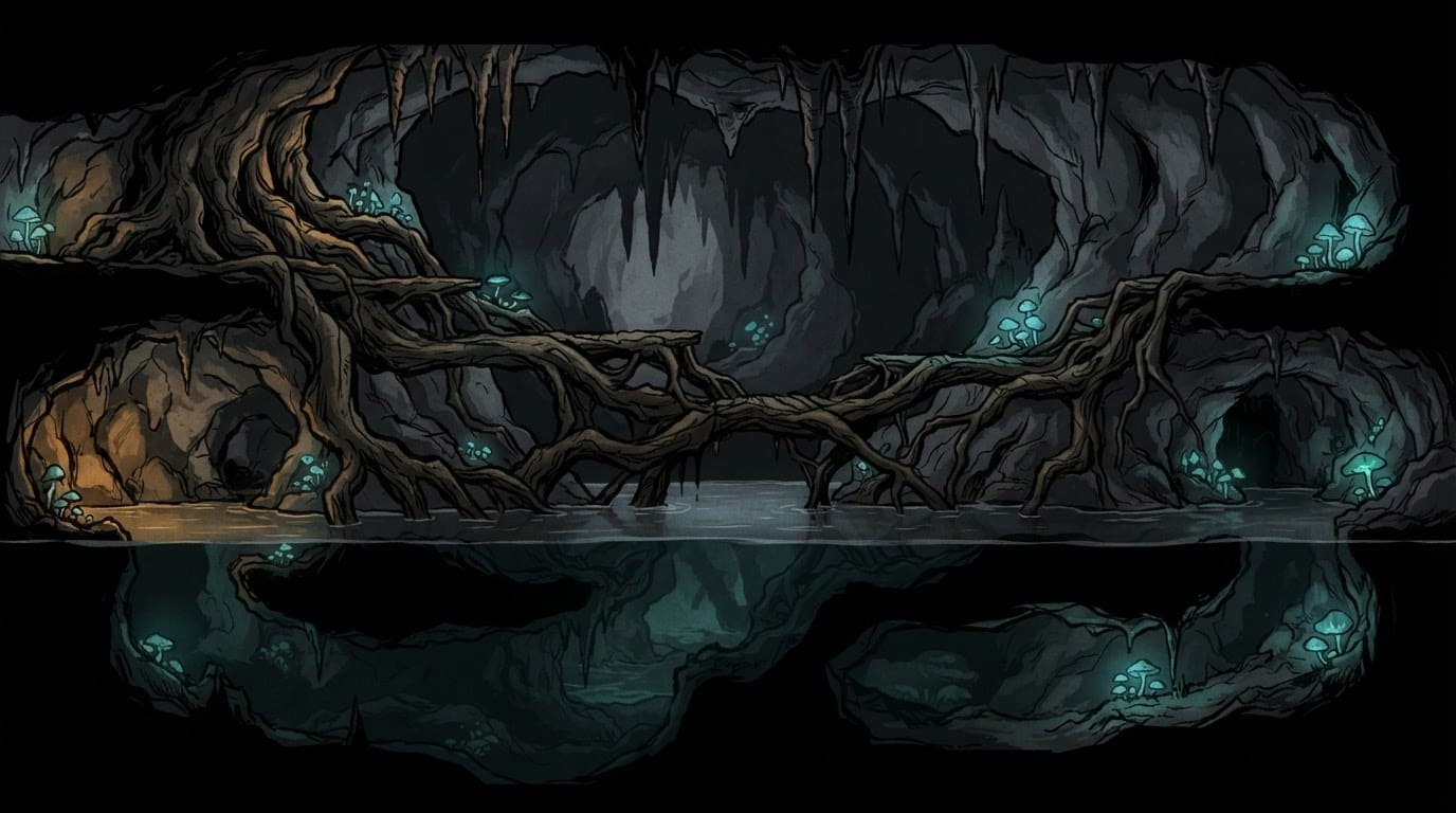 The Flooded Root Tunnels