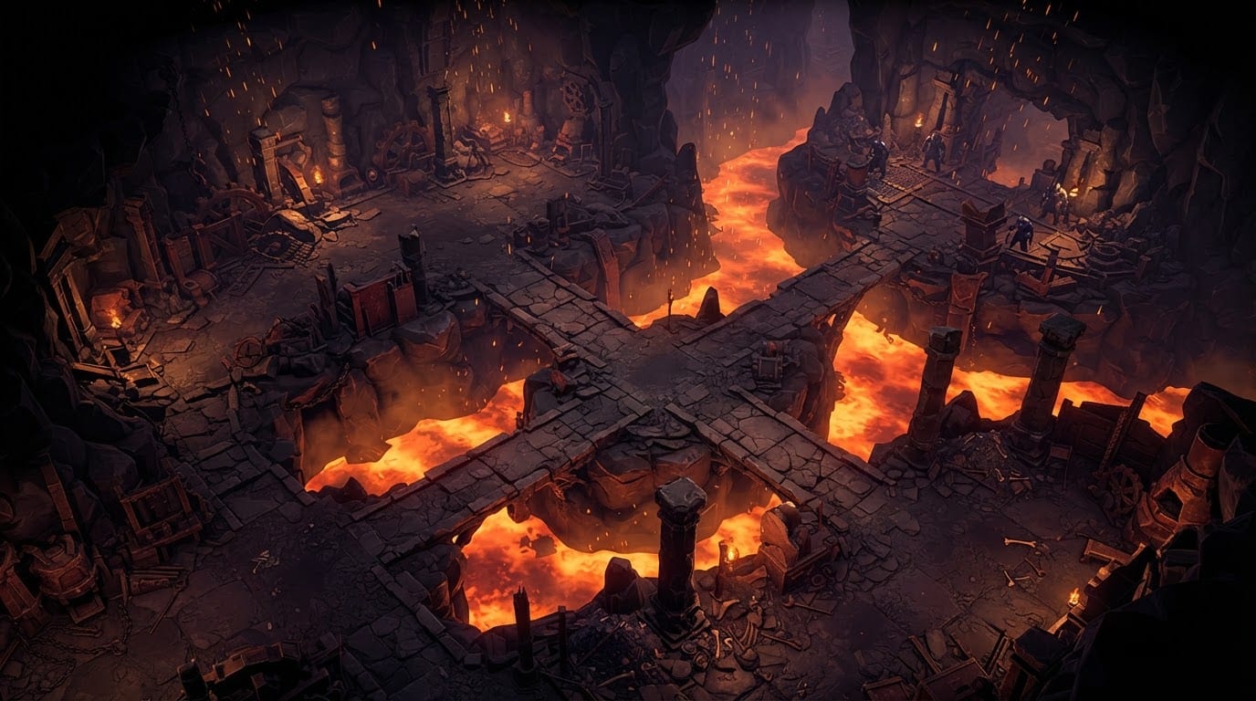 The Volcanic Forge Depths