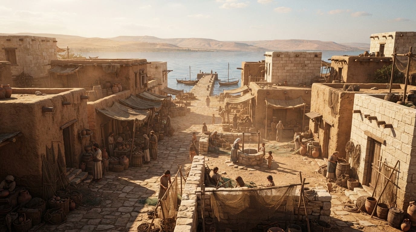 Capernaum fishing village