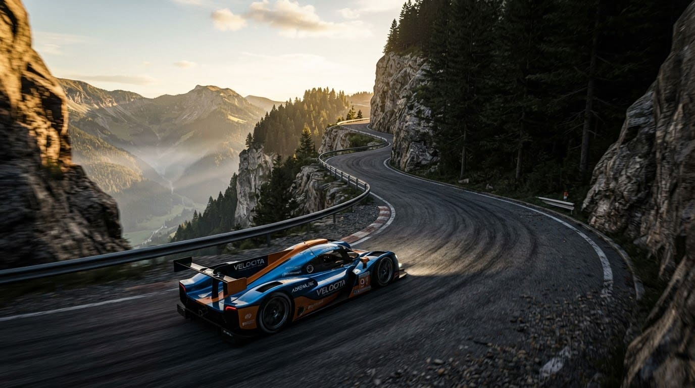 Mountain Pass Hillclimb Road