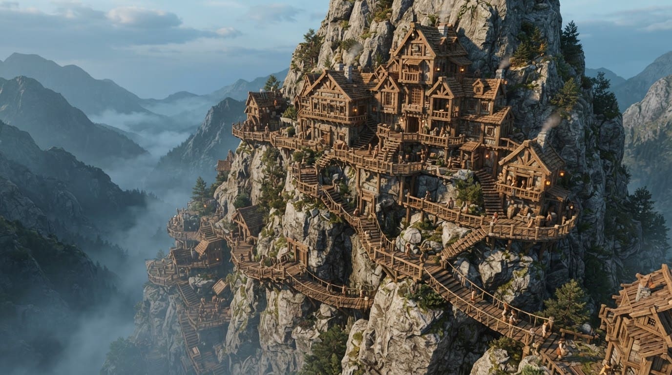 Cliffside mountain school site