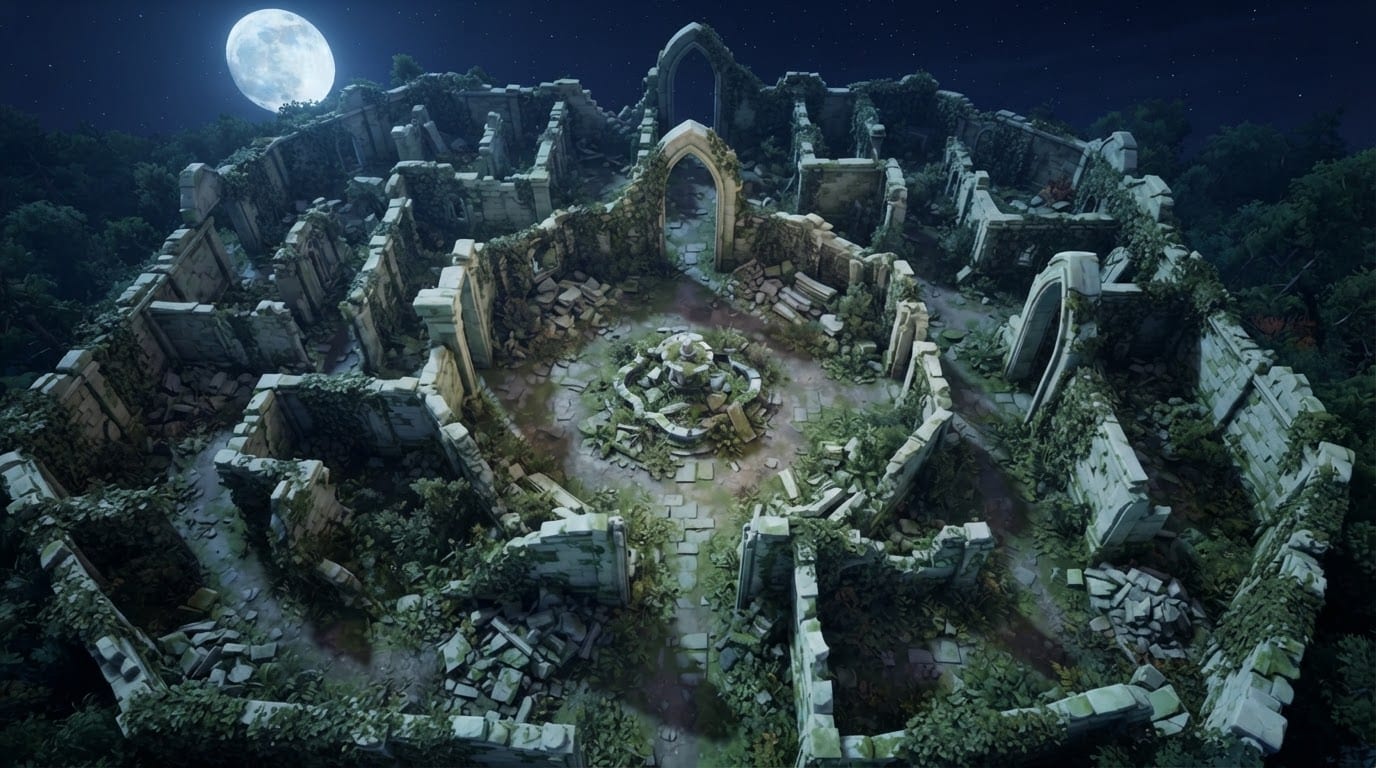 Ancient twoleg stone ruins