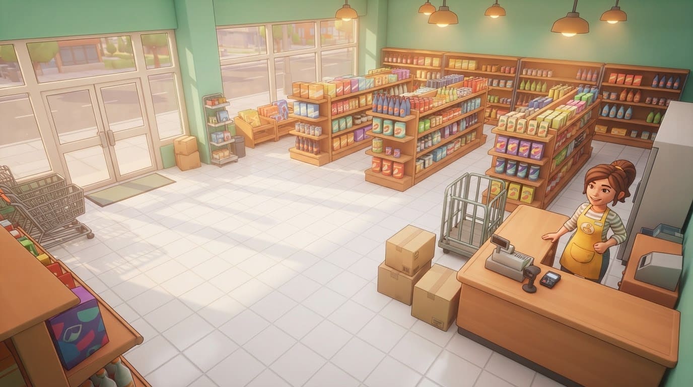 Stock the empty shelves