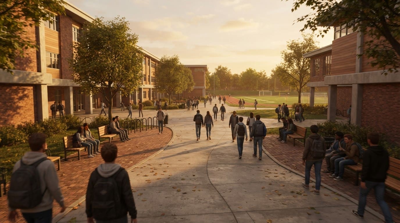 Explore the whole campus freely