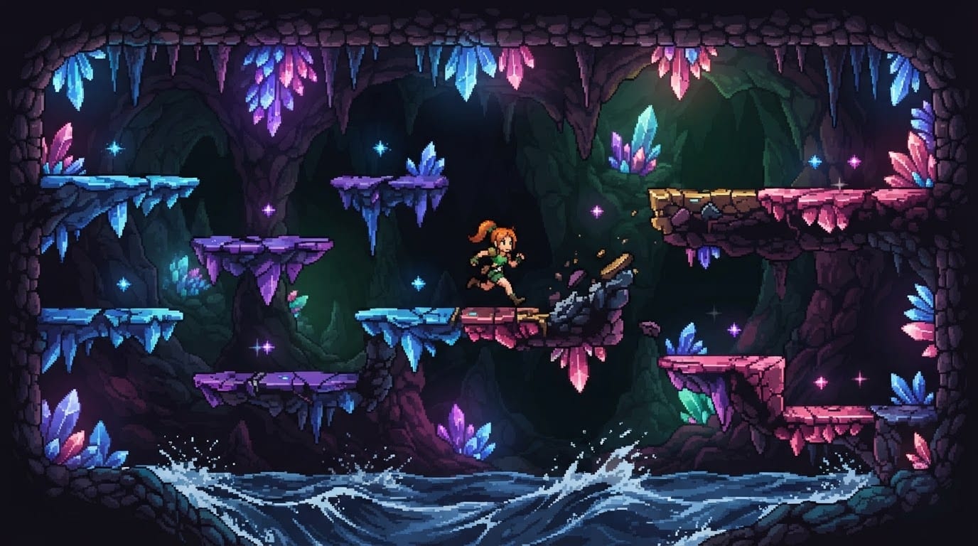 The underground crystal caves