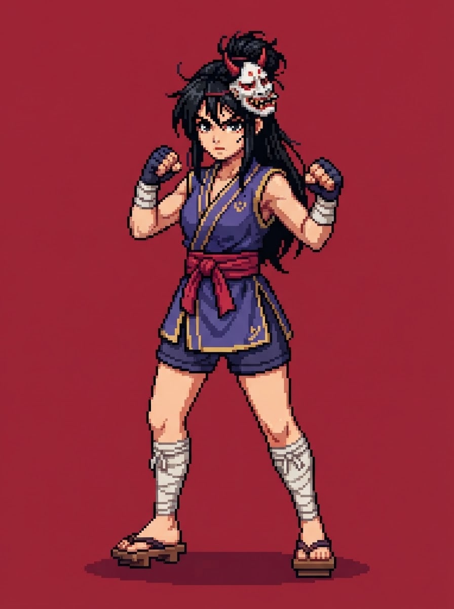 The masked brawler Yuki