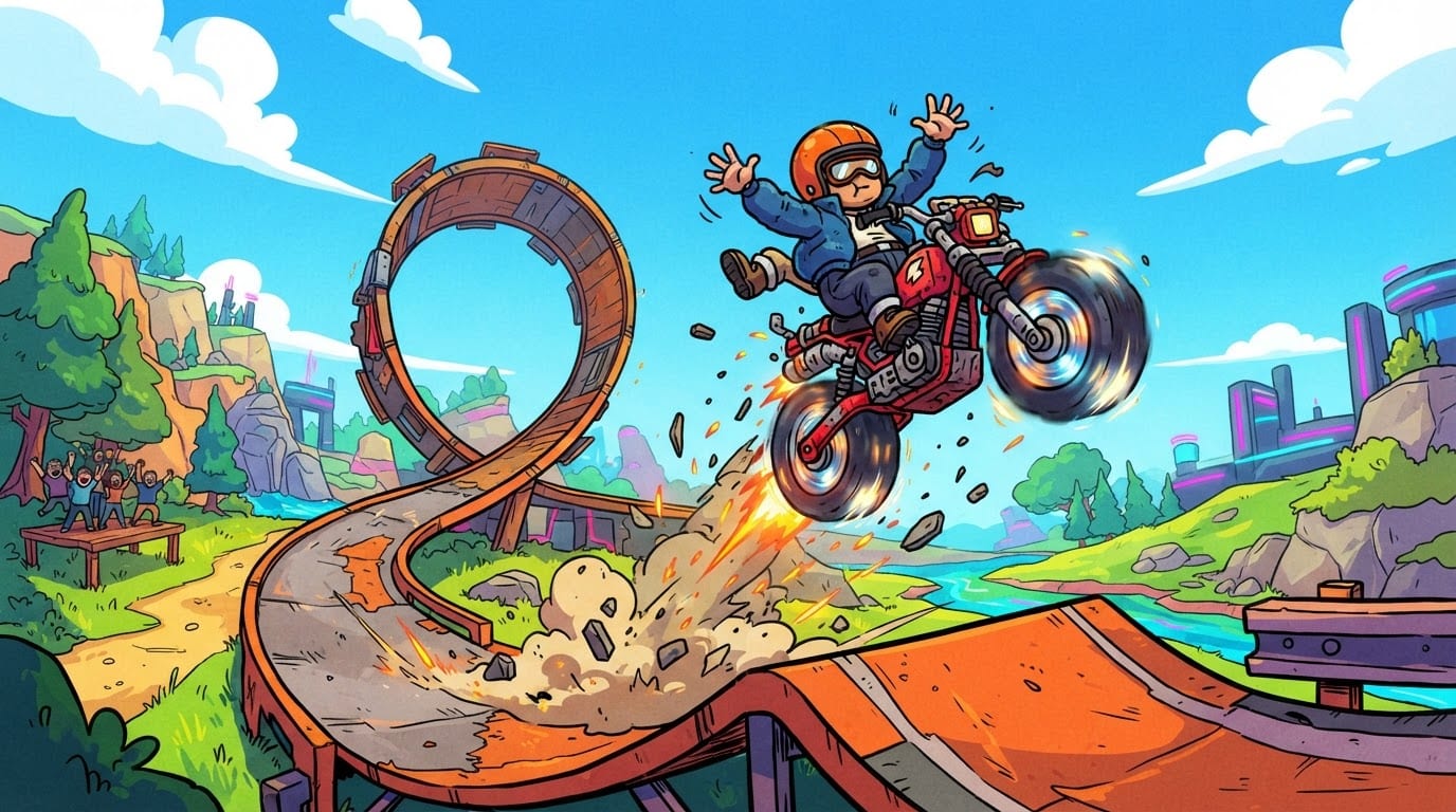 Blast through loop courses
