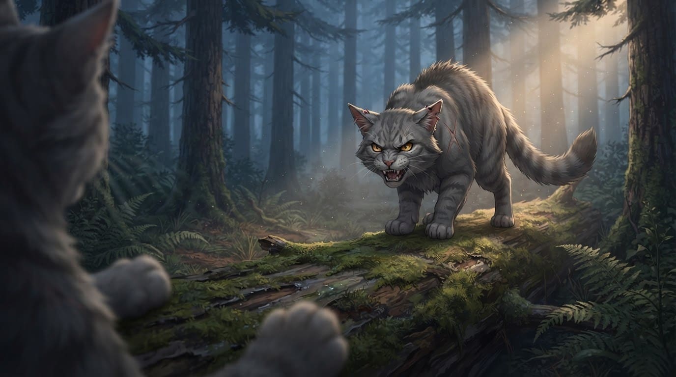 Challenge a rival for territory