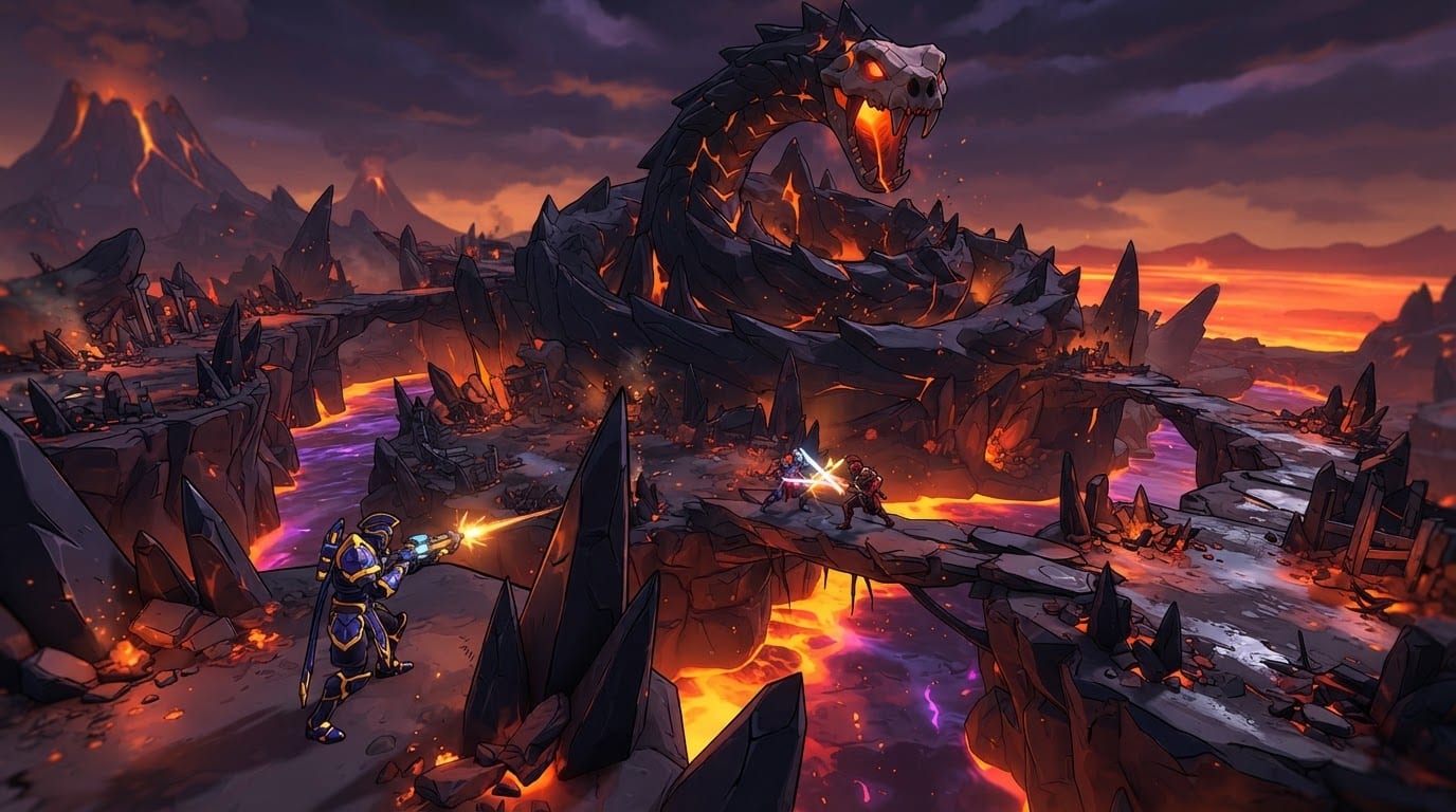 Snake Mountain volcanic fortress