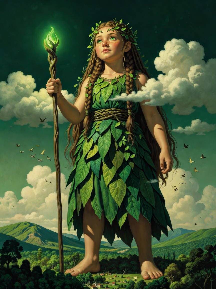Sprout Maiden tier 3 portrait
