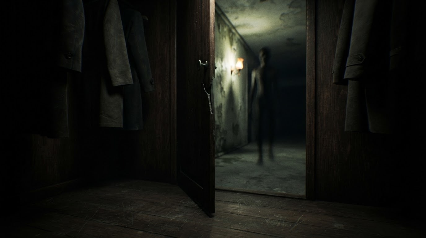 Hide from a stalking unseen presence