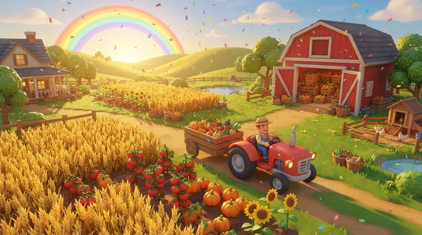 Harvest and fill the barn