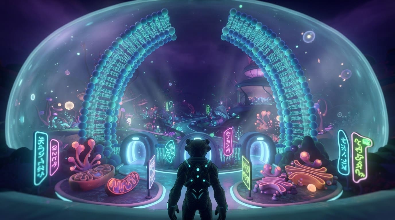 The cell membrane grand entrance