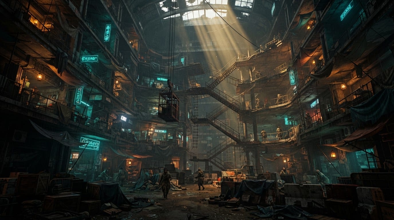 The Vertical Bazaar District