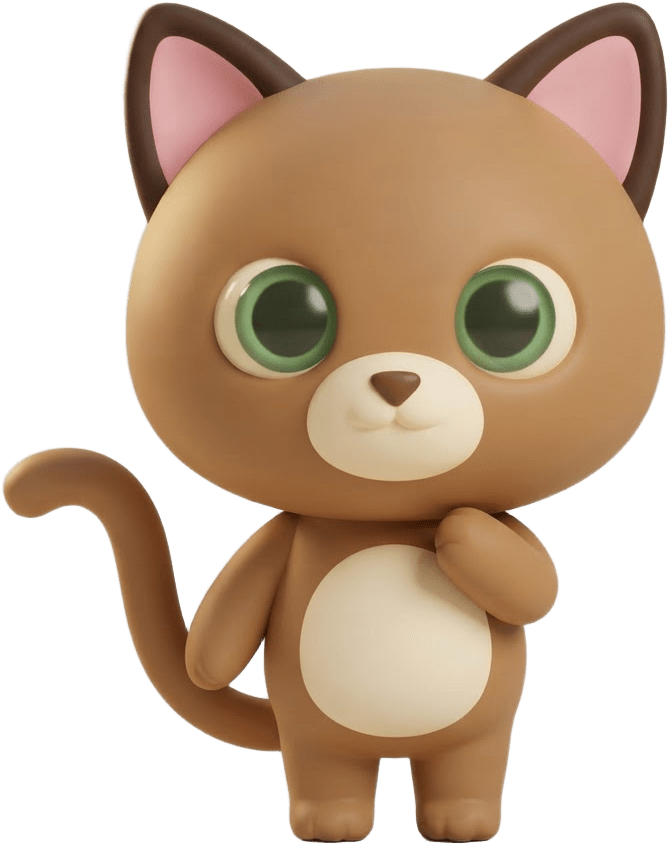 Image: Premium cozy mobile game art, stylized 3D miniatur