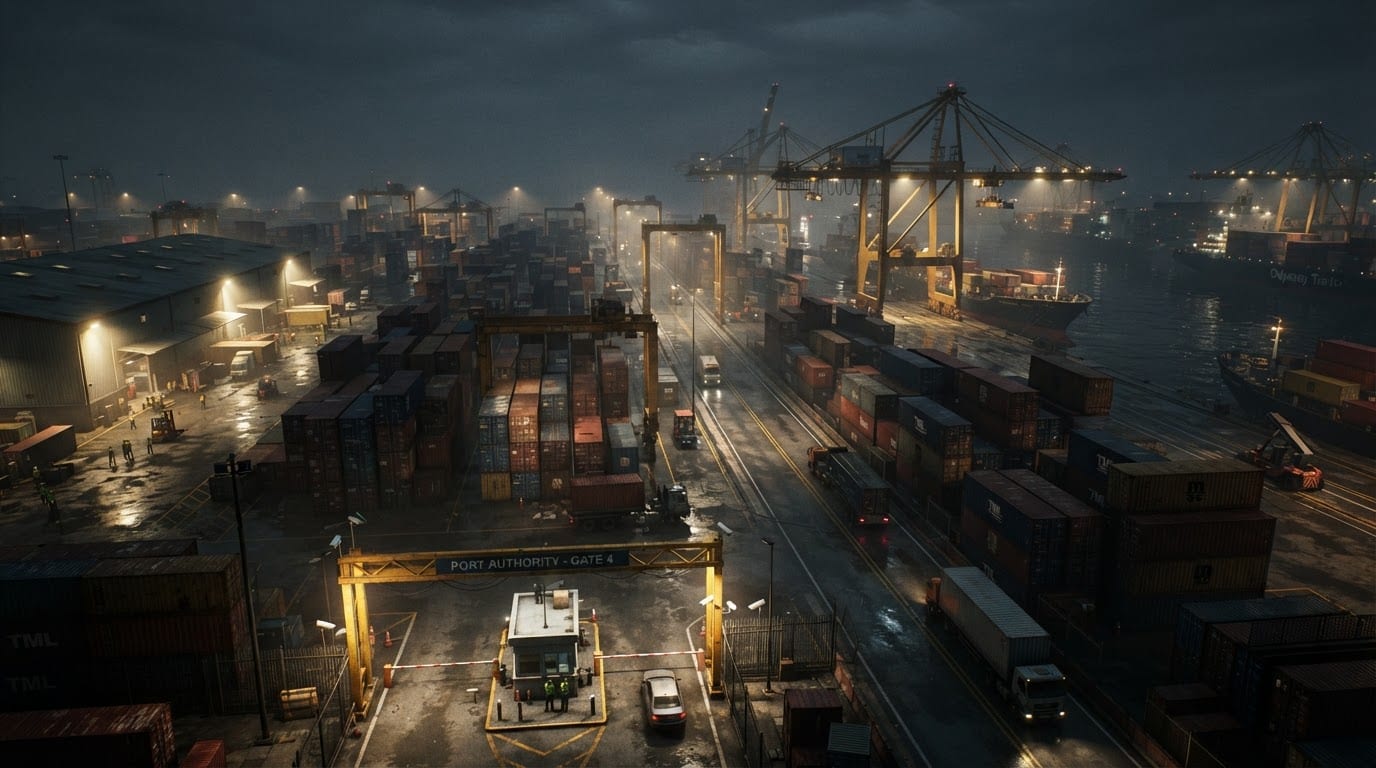 Industrial port district